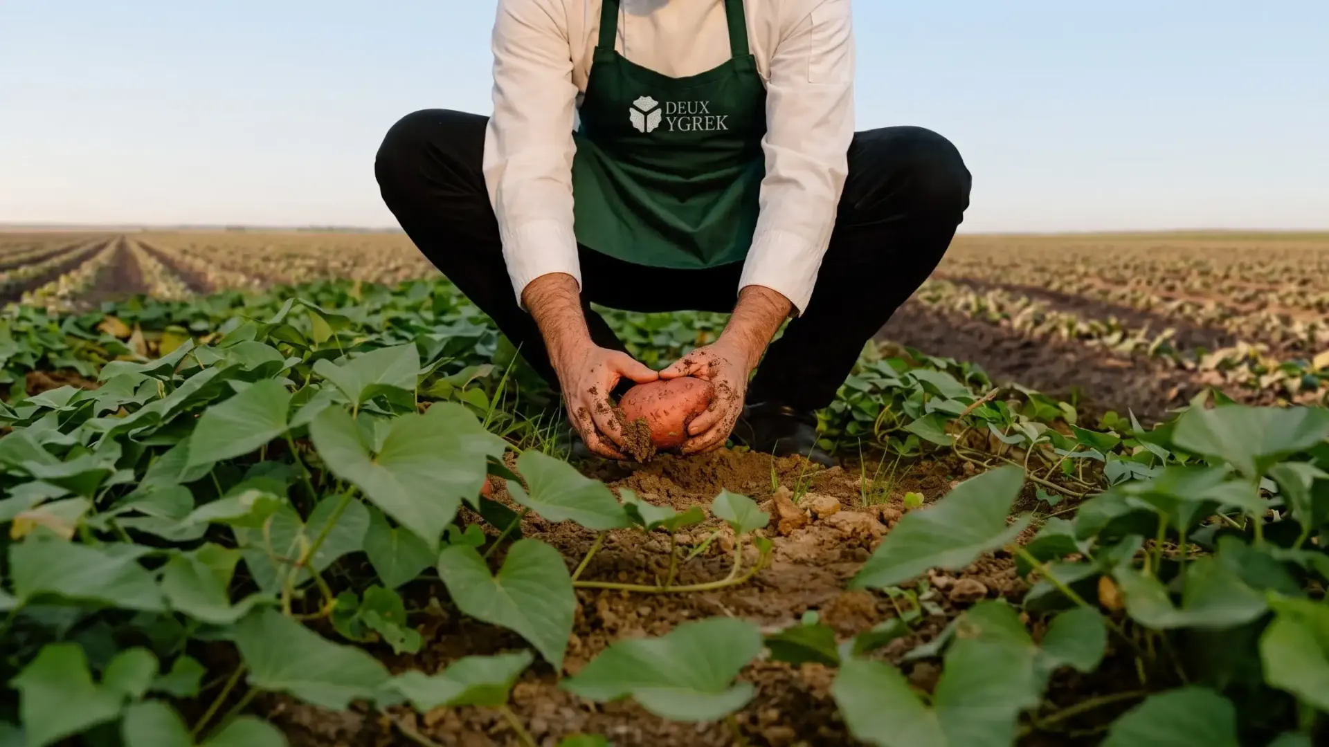 Deux Ygrek farmer at first light - Nile delta